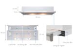 Máy hút mùi TEKA TL 9310 40474390 90cm âm tủ - Ảnh 4
