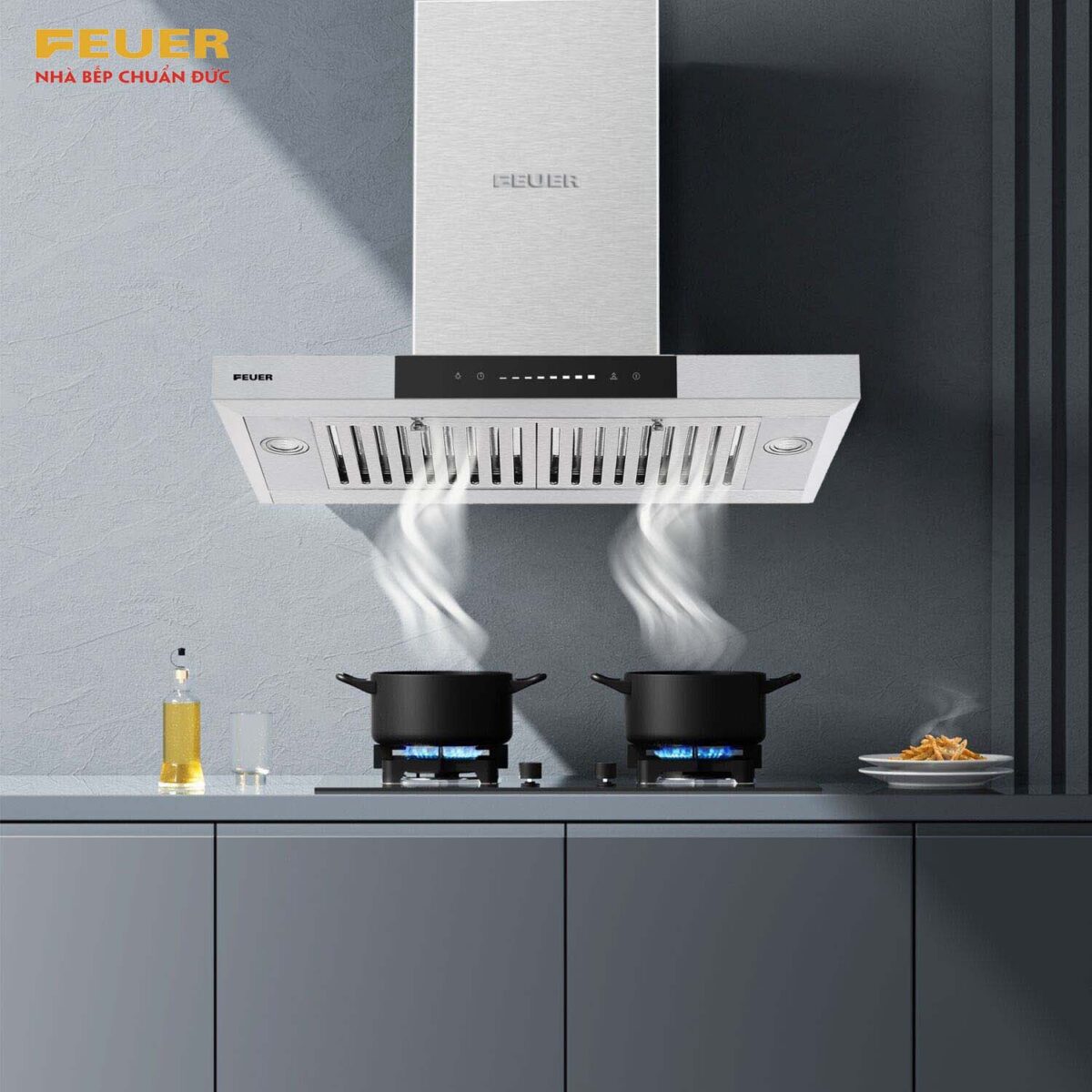 Máy hút mùi FEUER T567 70cm chữ T - Ảnh 12