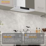 Máy hút mùi FEUER T567 70cm chữ T - Ảnh 6