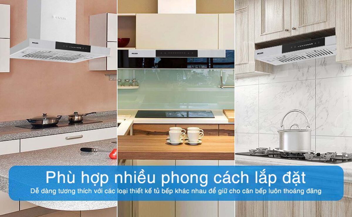 Máy hút mùi FEUER T567 70cm chữ T - Ảnh 10