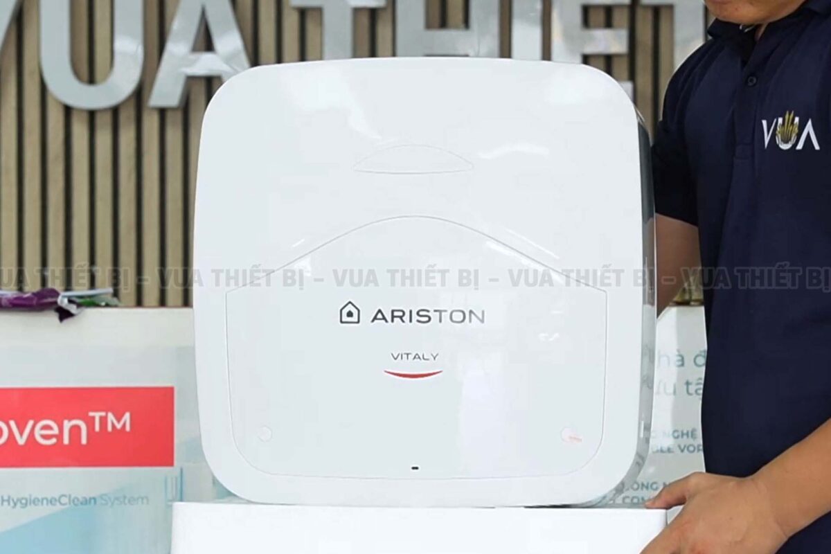 Bình nóng lạnh ARISTON VITALY 30L lít vuông gián tiếp 2.5FE 2500W - Ảnh 4