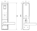 Khóa điện tử HAFELE EL9000-TCS 912.05.378 912.05.360 912.05.376 - Ảnh 4