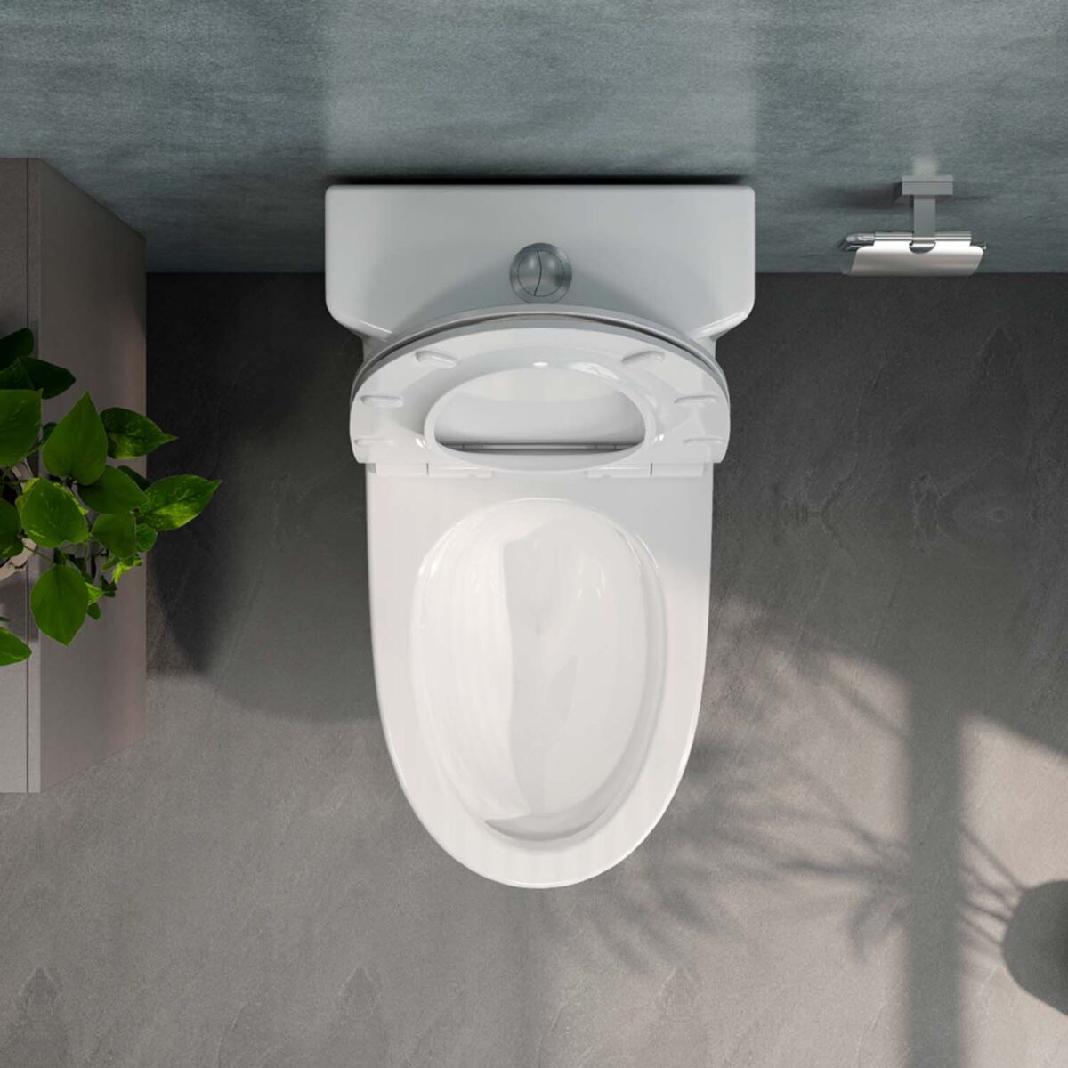 Bồn cầu 1 khối VIGLACERA V36 nắp êm - Ảnh 6