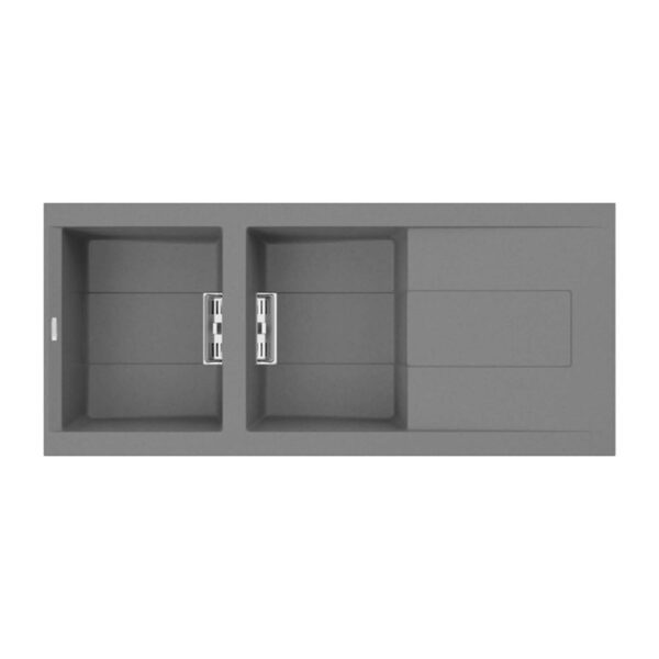 Chậu rửa bát đá MALLOCA SMART K500 2 hố 1 bàn