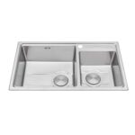 Chậu rửa bát inox MALLOCA MS5082W 2 hố
