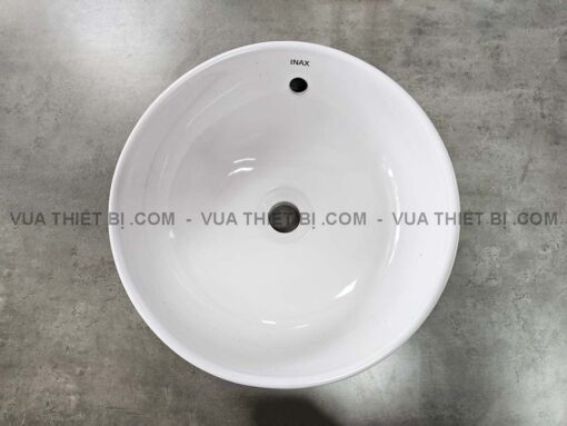 Hinh anh thuc te Chau lavabo dat ban INAX AL 295V Aqua Ceramic 1