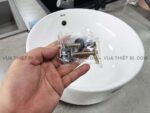 Chậu lavabo đặt bàn INAX AL-295V Aqua Ceramic - Ảnh 8