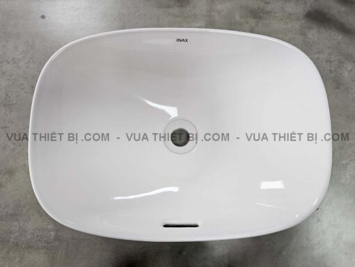 Hinh anh thuc te Chau lavabo dat ban INAX AL 642V Aqua Ceramic 1