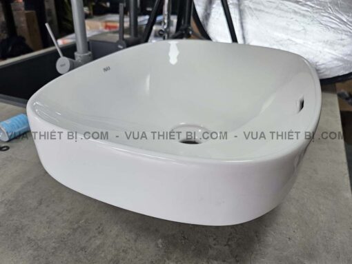 Hinh anh thuc te Chau lavabo dat ban INAX AL 642V Aqua Ceramic 4