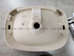 Hinh anh thuc te Chau lavabo dat ban INAX AL 642V Aqua Ceramic 5