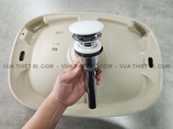 Hinh anh thuc te Chau lavabo dat ban INAX AL 642V Aqua Ceramic 6