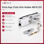 Khóa kẹp chân cửa kính HAFELE 489.81.031 - Ảnh 2