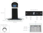 Máy hút mùi HAFELE HH-WT70A 533.86.807 70cm kính cong - Ảnh 12