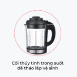 Máy làm sữa hạt RAPIDO RHB1800D - Ảnh 6