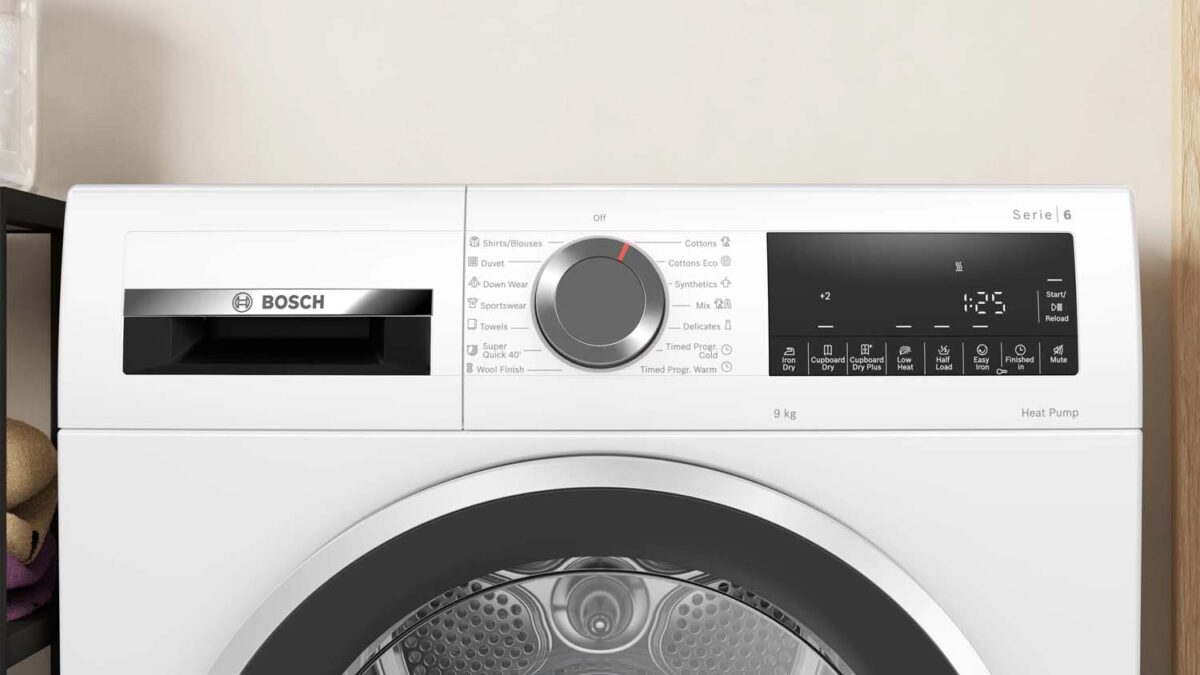 Máy sấy quần áo BOSCH WQG24200SG 9Kg Serie 6 - Ảnh 4