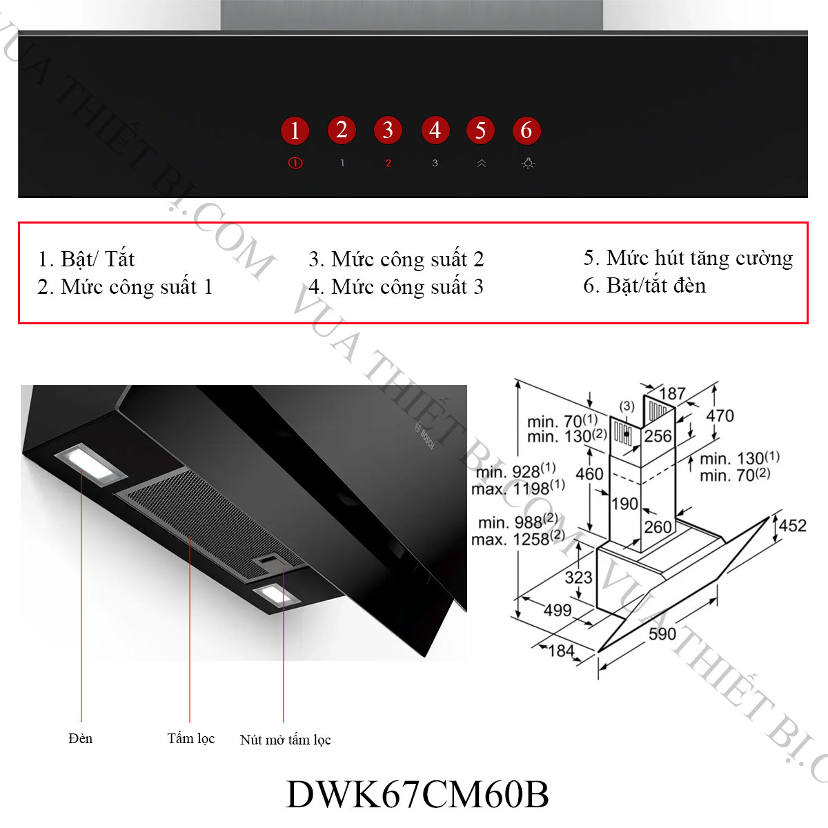 Máy hút mùi BOSCH DWK67CM60B 60cm Serie 4 kính vát 1 Thông-tin-máy-hút-mùi-Bosch-DWK67CM60B-Serie-4