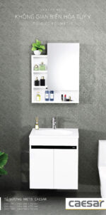 Tủ gương CAESAR EM0160V treo tường - Ảnh 4