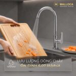 Vòi rửa bát MALLOCA K1603CL nước lạnh - Ảnh 6