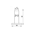 Chặn cửa HAFELE 489.70.205 - Ảnh 2