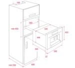 Máy pha cà phê TEKA CLC 835 MC BK-SS 40589513 - Ảnh 2