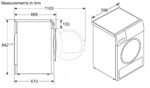 Máy sấy quần áo BOSCH 8WTW876H8SG KG Serie 6 - Ảnh 2