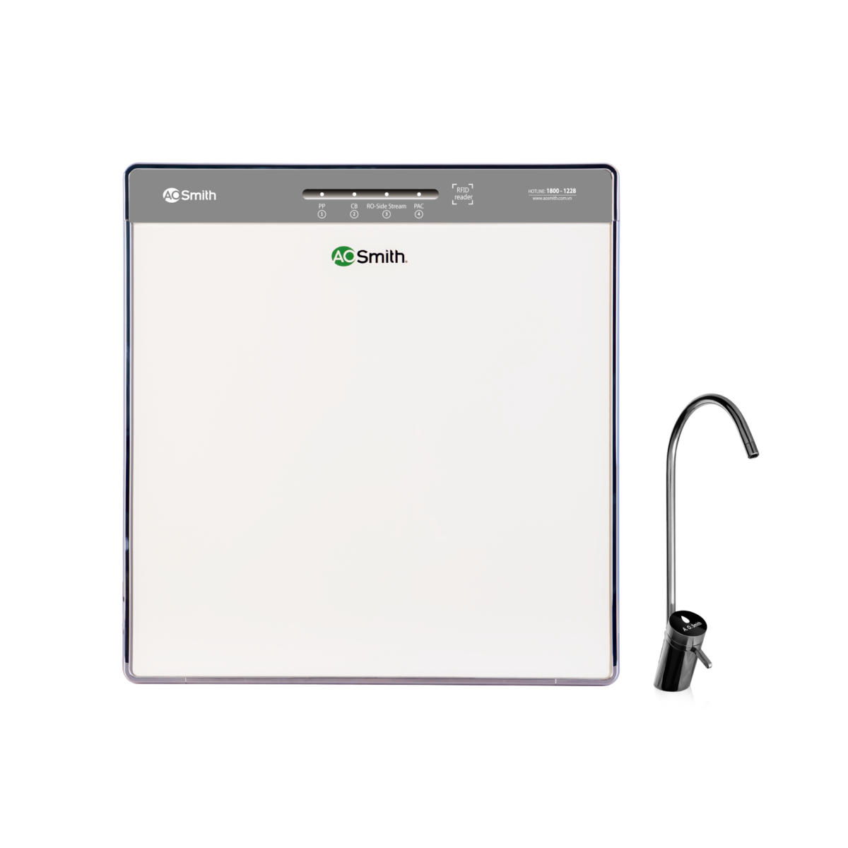 Máy lọc nước RO A. O. Smith K400 đặt bàn - Ảnh 3