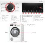 Máy sấy quần áo BOSCH WPG24100MY 9Kg Serie 6 - Ảnh 2