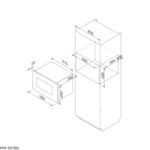 Lò vi sóng Malloca MW927BG xám âm tủ - Ảnh 2
