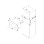 Lò vi sóng Malloca MW927I âm tủ - Ảnh 2