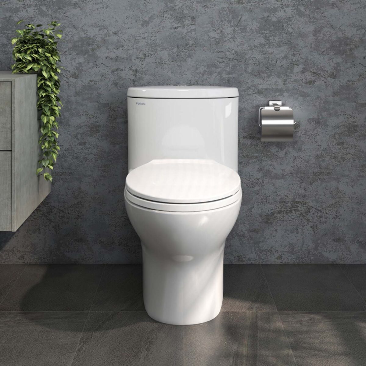 Bồn cầu 1 khối VIGLACERA V37M nắp êm - Ảnh 4