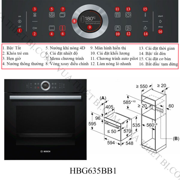 Thông-tin-lò-nướng-Bosch-HBG635BB1-Serie-8