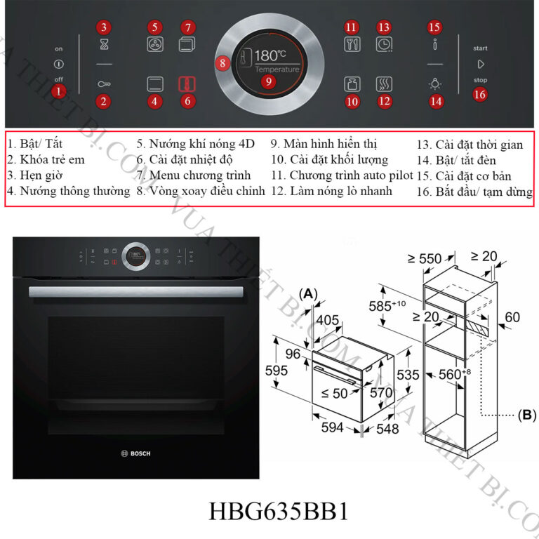 Thông-tin-lò-nướng-Bosch-HBG635BB1-Serie-8