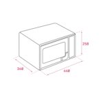 Lò vi sóng có nướng TEKA MWE 225 G WH BLANCO 40590471 độc lập - Ảnh 2