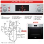 Lò nướng BOSCH HBF113BR0A serie 2 âm tủ - Ảnh 2