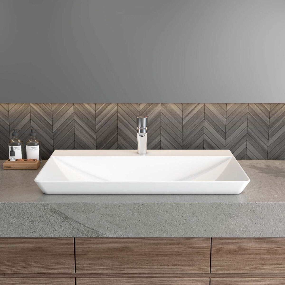 Chậu lavabo đặt bàn VIGLACERA CB68 - Ảnh 4
