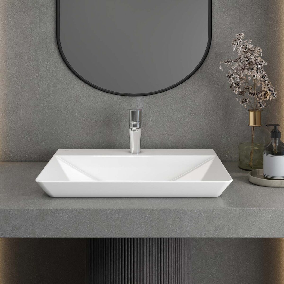 Chậu lavabo đặt bàn VIGLACERA CB70 - Ảnh 7