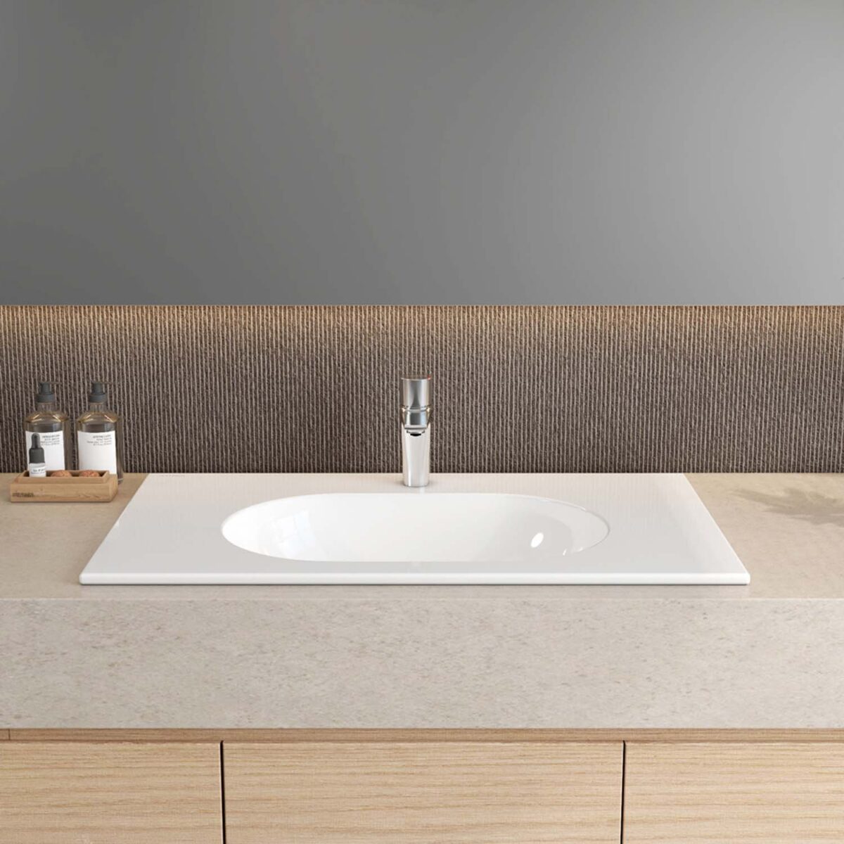 Chậu lavabo dương vành VIGLACERA CB69 - Ảnh 5