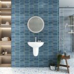 Chậu lavabo treo tường VIGLACERA V36 kèm chân lửng - Ảnh 3