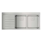 Chậu rửa bát inox Teka ZENIT RS15 2B 1D 115160004 dương bàn 2 hố