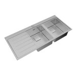 Chậu rửa bát inox Teka ZENIT RS15 2B 1D 115160004 dương bàn 2 hố - Ảnh 5