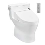 Bồn cầu thông minh TOTO MS188VKW6 nắp rửa điện tử TCF6531Z