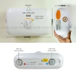 Máy nước nóng trực tiếp Ferroli RITA FS-4.5 TE chống giật tay sen 4500w - Ảnh 2