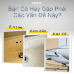 Chậu lavabo dương vành CAESAR L5019 - Ảnh 5