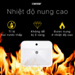 Chậu lavabo dương vành CAESAR L5019 - Ảnh 10