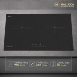 Bếp từ đôi MALLOCA MH732IN - Ảnh 3