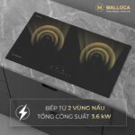 Bếp từ đôi MALLOCA MH732IN - Ảnh 5