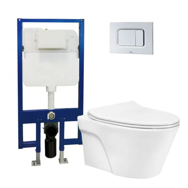 Bồn cầu treo tường TOTO CW822RA TC600VS WH172A MB170P#SS nắp êm