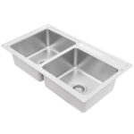 Chậu rửa bát Inox Hafele HS20-SSN2S90L 567.20.546 2 hố - Ảnh 6
