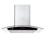 Máy hút mùi BAUER BC 70EC2 70cm kính cong