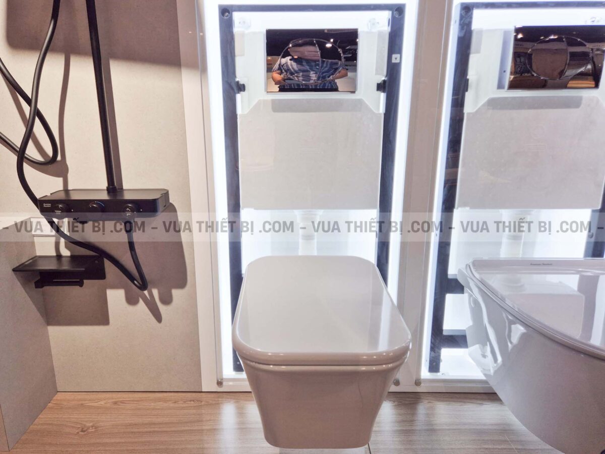 Bồn cầu treo tường AMERICAN STANDARD WP-2131 KASTELLO - Ảnh 4